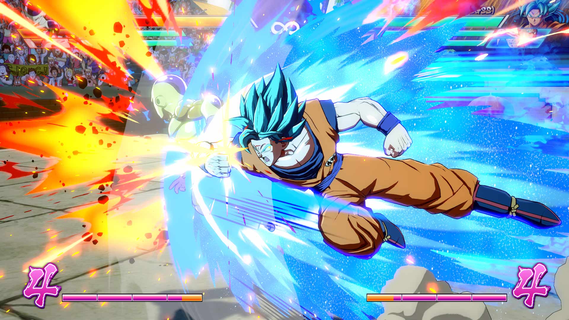 DRAGON BALL FighterZ Presenta A Goku Y Vegeta En Modo Super Saiyajin