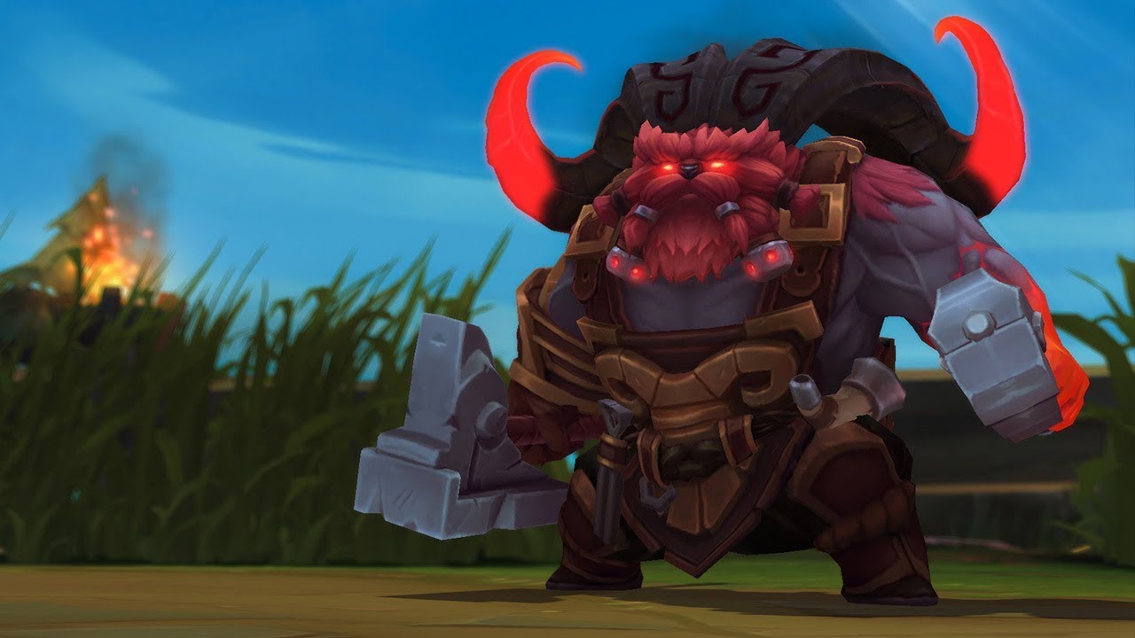 League of Legends presenta a su nuevo campeón Ornn Hero Network