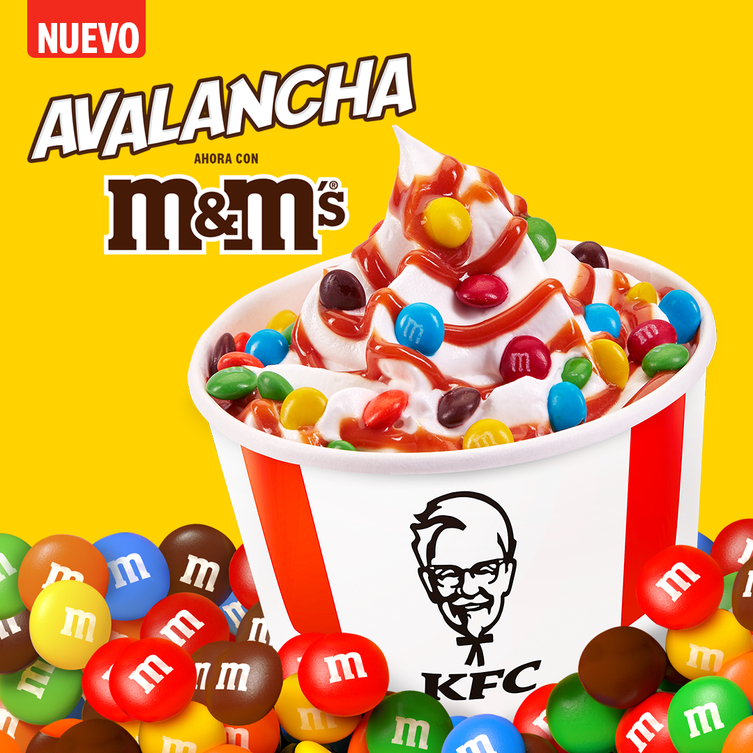 Kfc Lanza Un Nuevo Agregado Para Helados En Colaboraci N Con M Ms