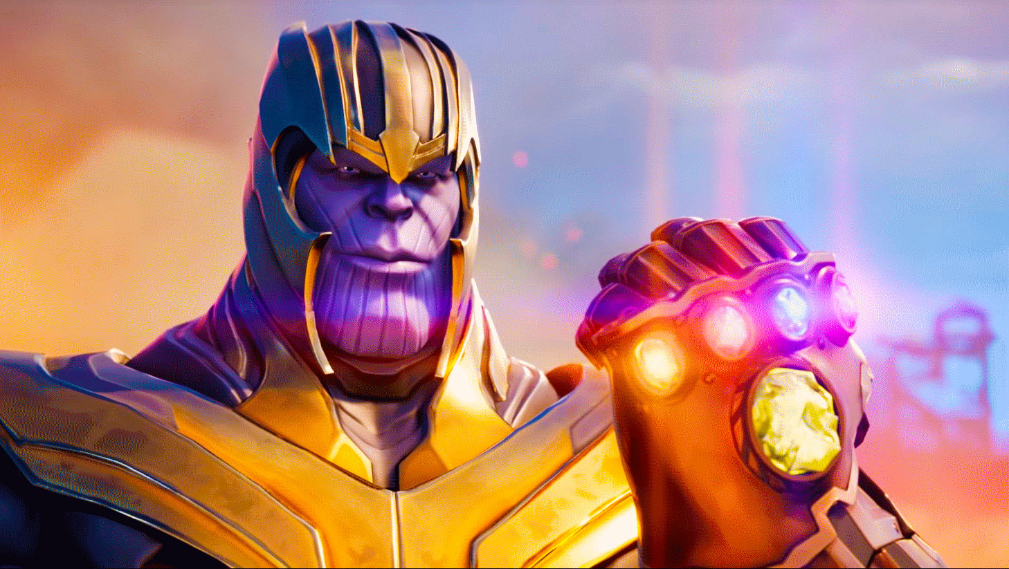 Thanos Consigue La Gema Del Espacio