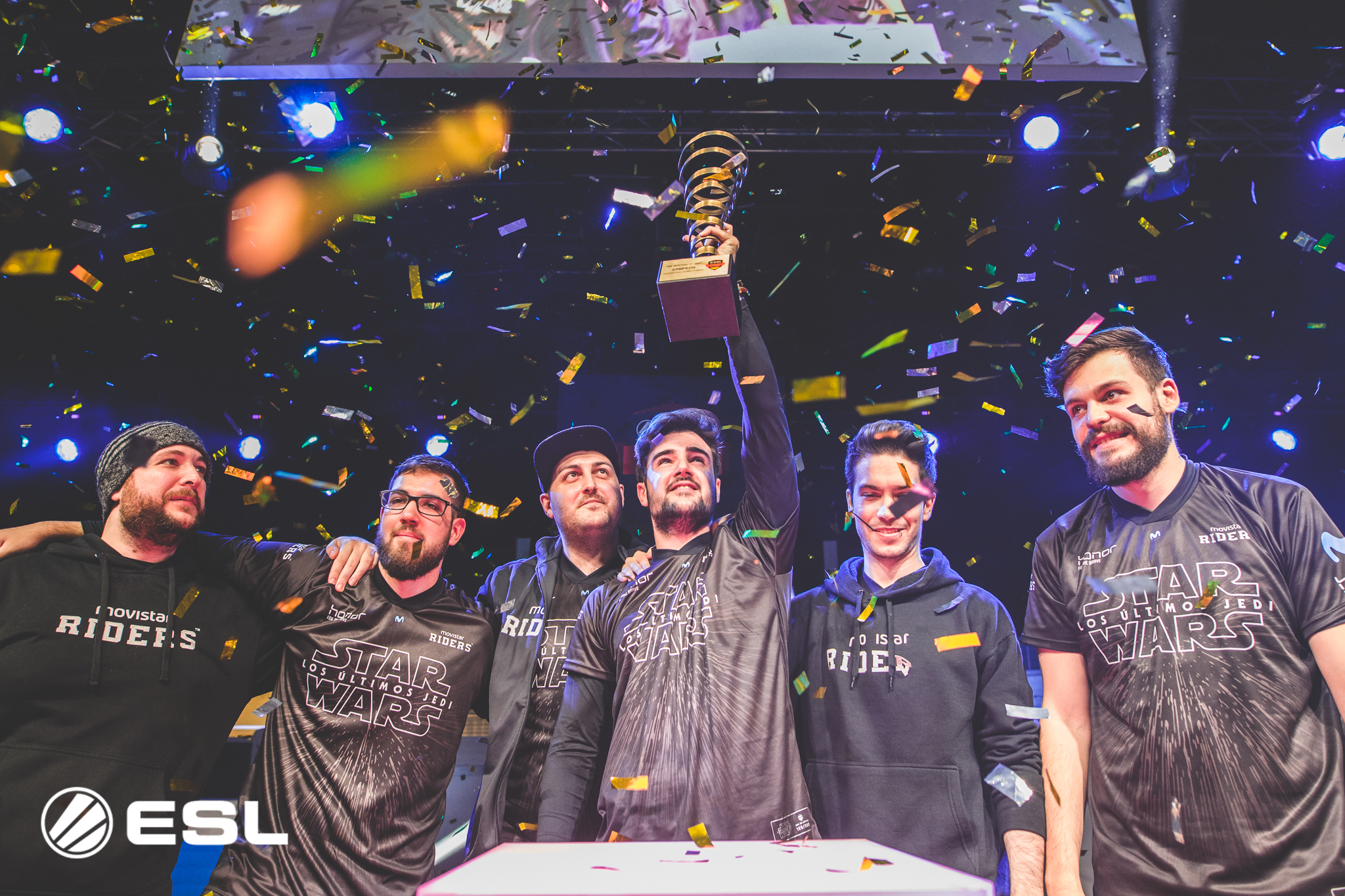 Movistar Riders se corono campeón de la ESL Masters España