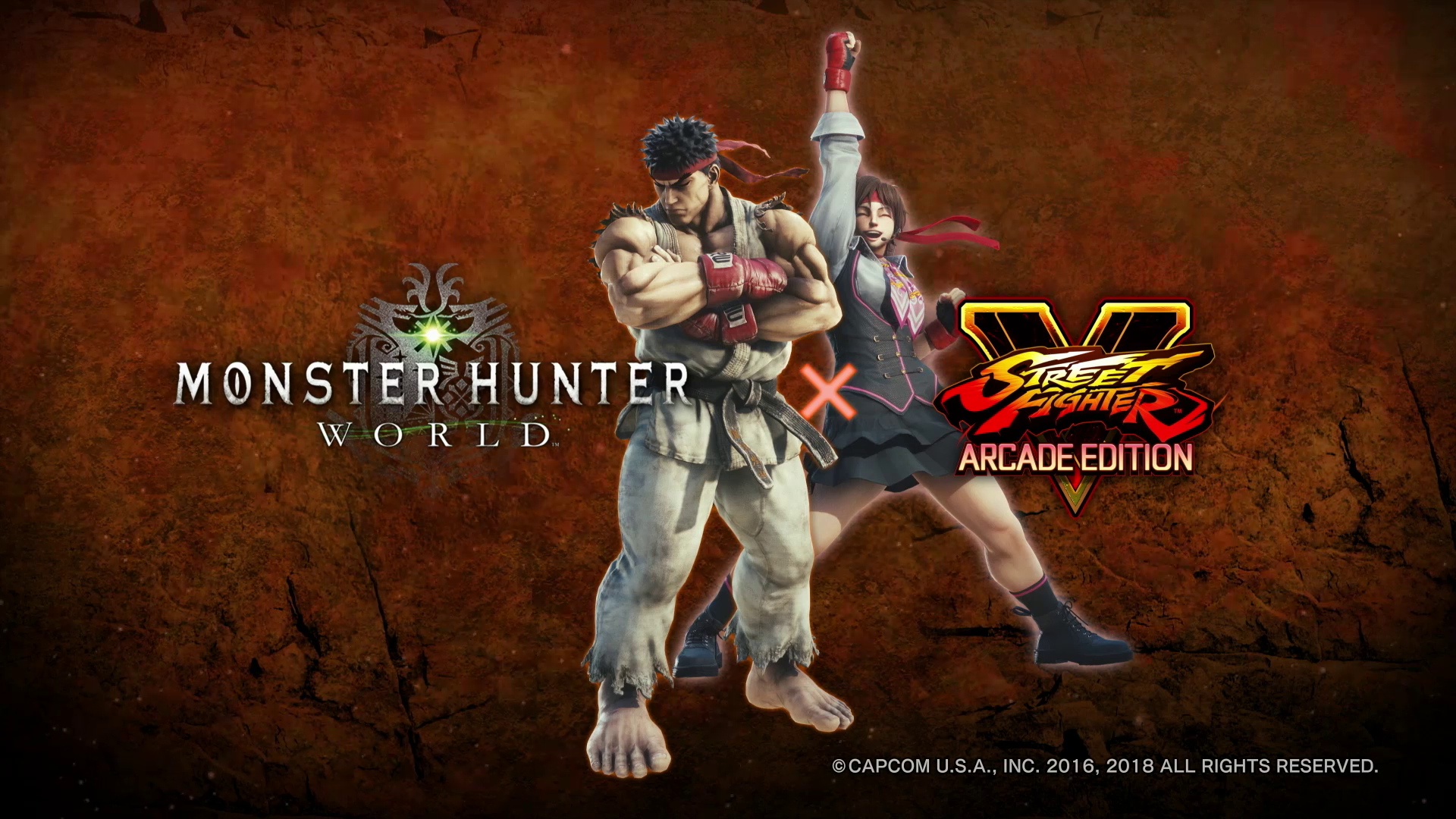 Monster Hunter: World anuncia conjunto de armaduras basadas en Street Fighter V