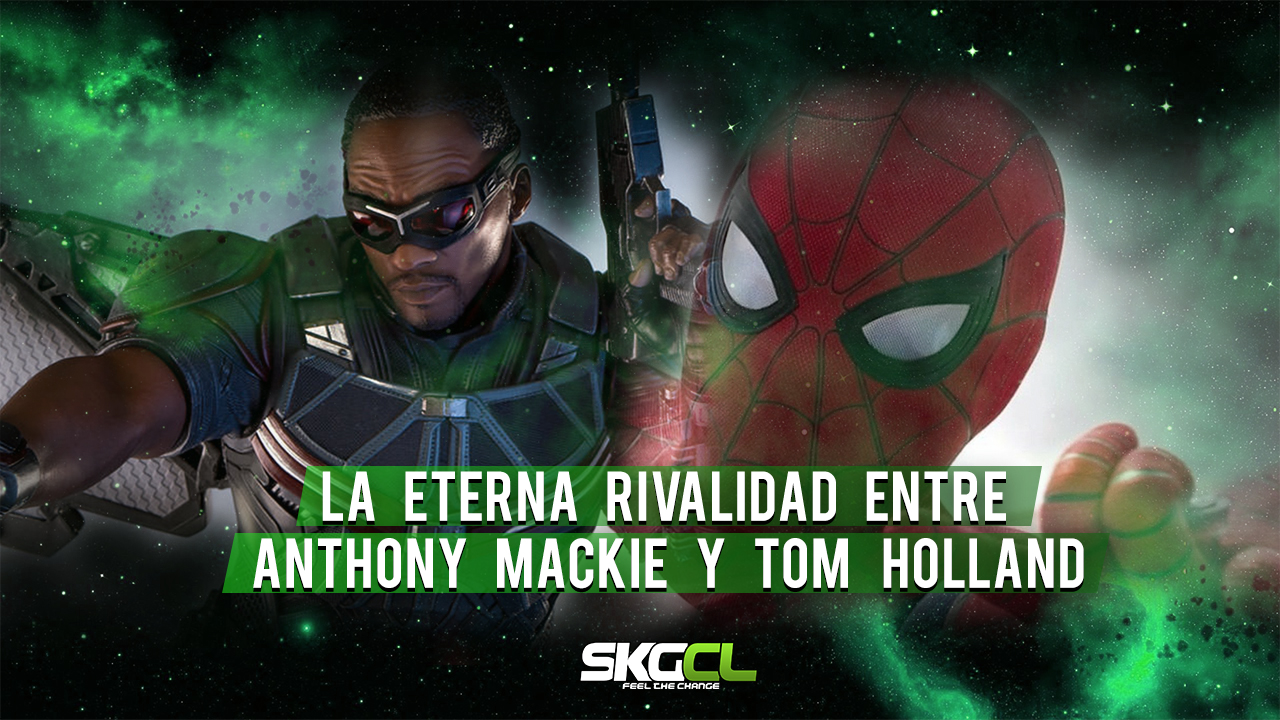 La eterna rivalidad entre Anthony Mackie y Tom Holland