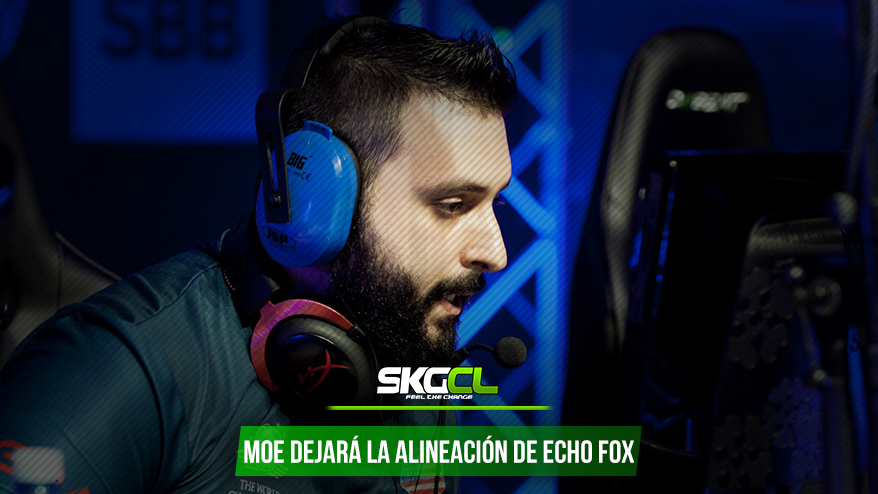 mOE dejará la alineación de Echo Fox