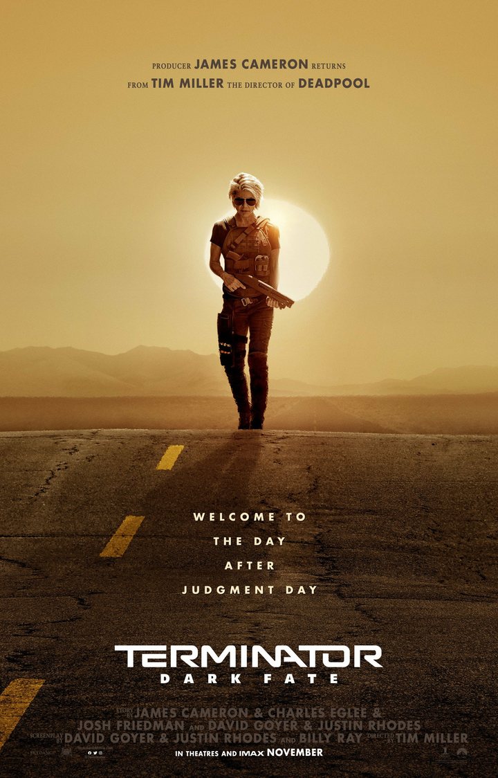 Se publica el primer póster de Terminator: Dark Fate