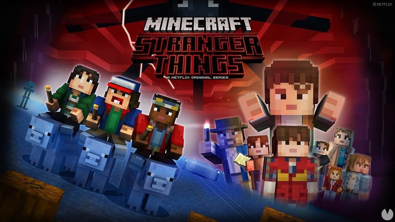 Stranger Things llegó a Minecraft en forma de skins