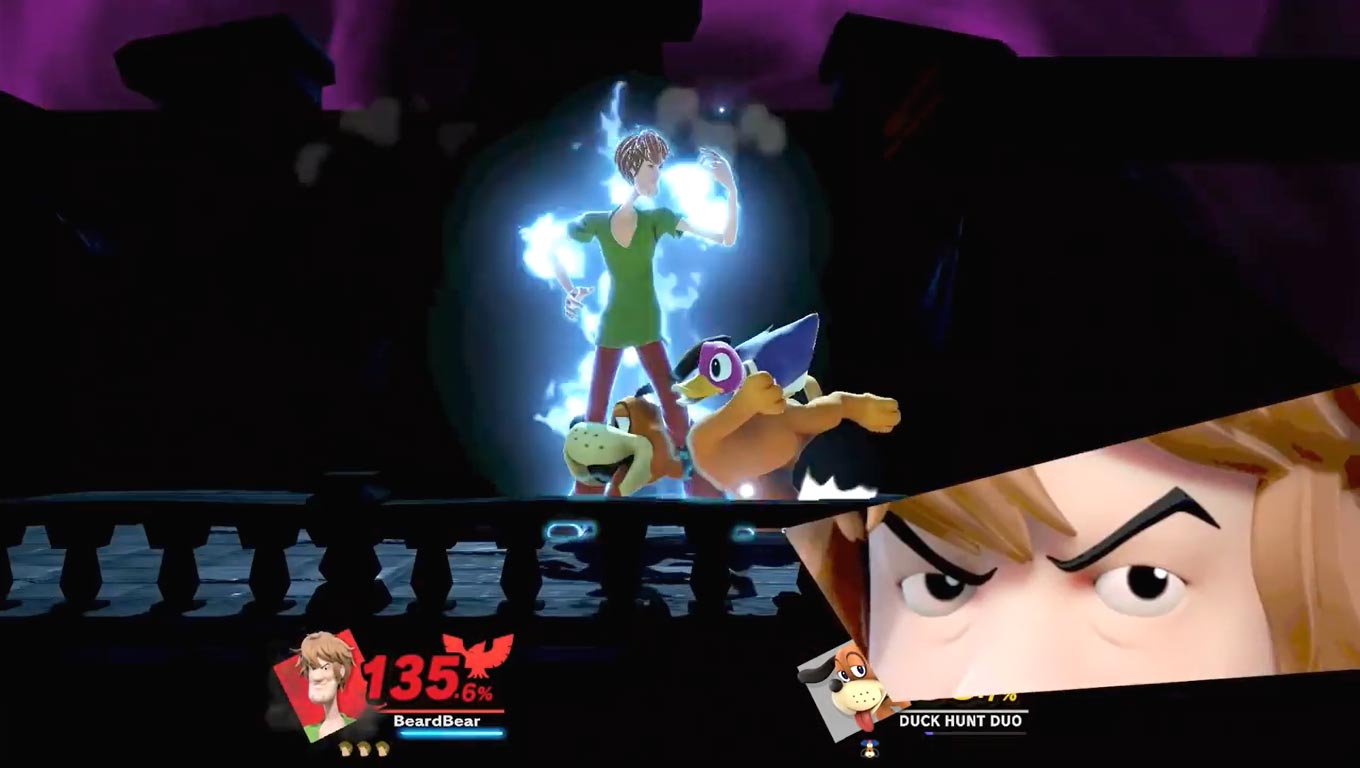 Shaggy ingresa a Smash Bros. Ultimate gracias a un mod