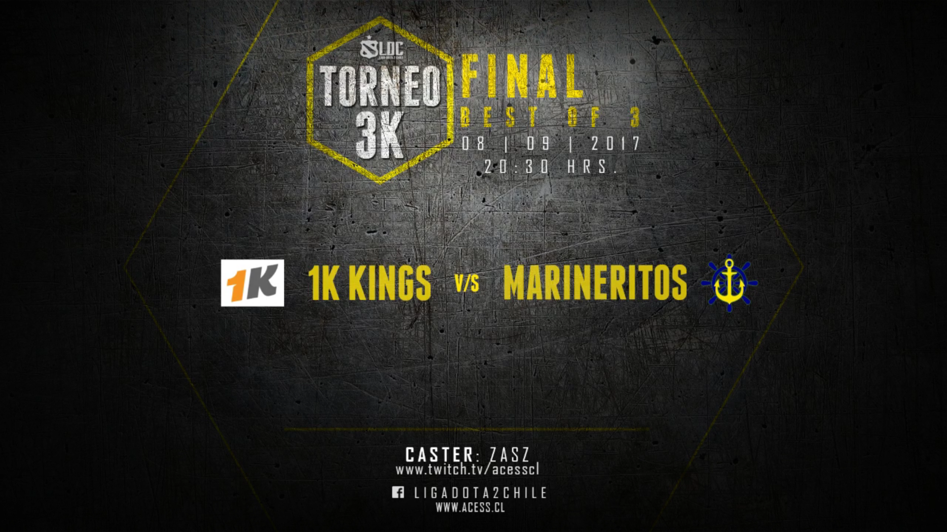 Marineritos es el nuevo campeón de la Liga 3K de Dota 2 en Chile