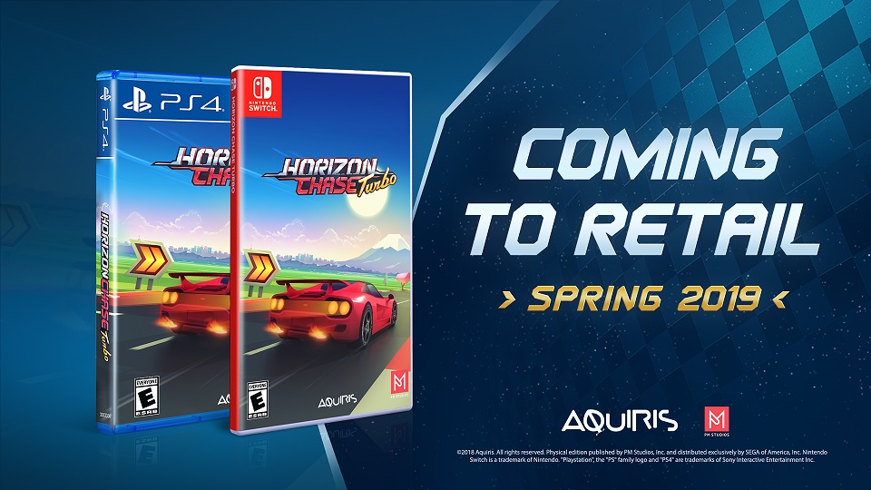 La edición física de Horizon Chase Turbo llegará a América del Norte en otoño