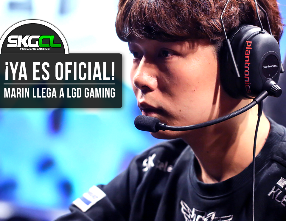 ¡Es oficial! MaRin ficha con LGD Gaming