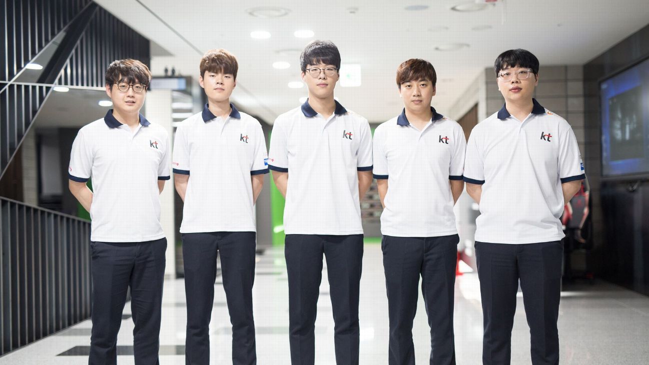 Todos los jugadores de KT Rolster renuevan su contrato