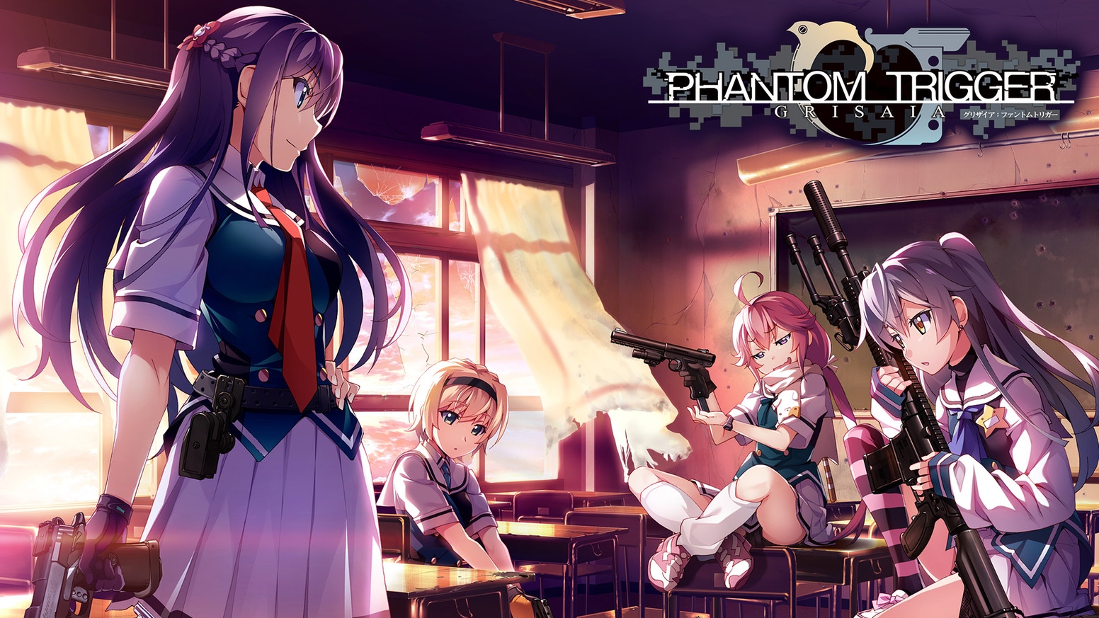 Grisaia: Phantom Trigger revela PV, key visual, seiyuus y más
