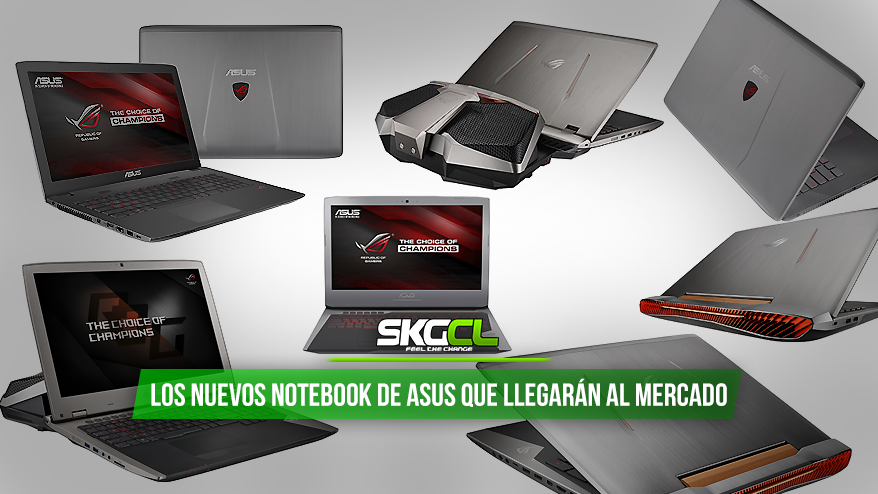 Los nuevos notebooks de ASUS que llegarán al mercado