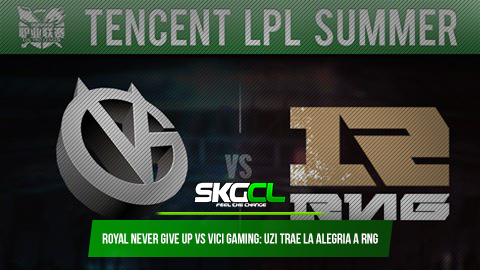 Royal Never Give Up vs Vici Gaming: Uzi trae la alegría a RNG
