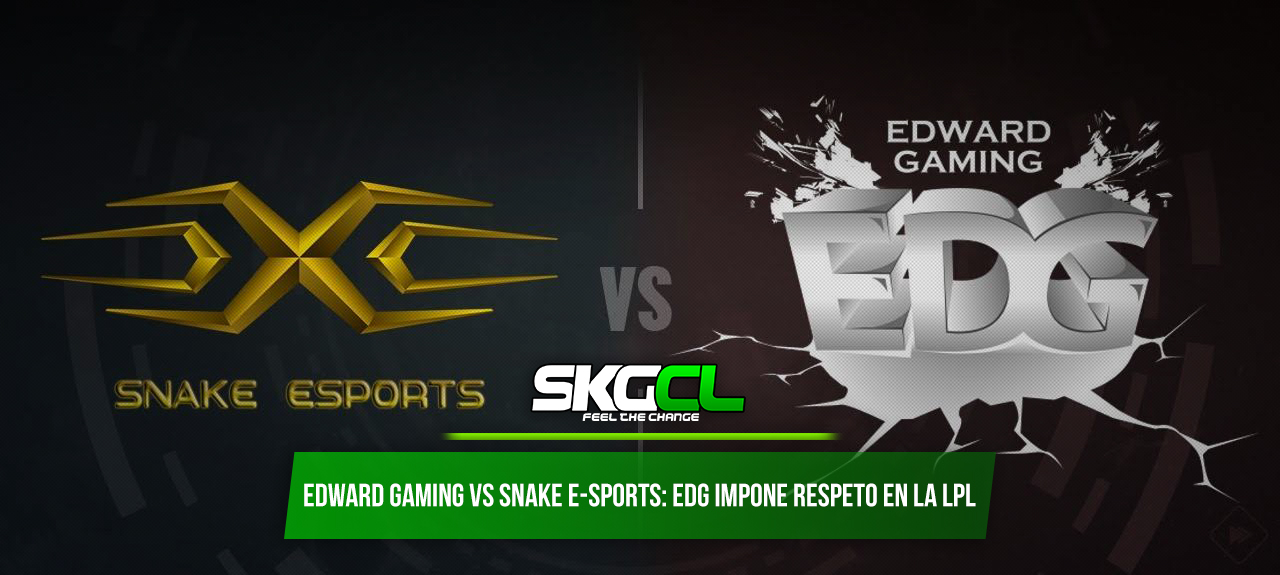 Edward Gaming vs Snake E-Sports: EDG impone respeto en la LPL