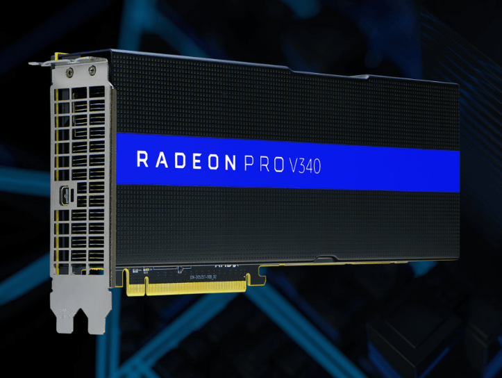 Conoce más sobre la nueva GPU Radeon Pro V340 de AMD