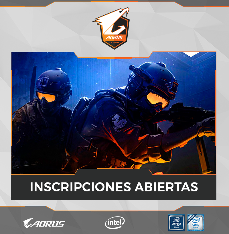 Se abrieron las inscripciones para las clasificatorias sudamericanas por la Aorus League de CSGO