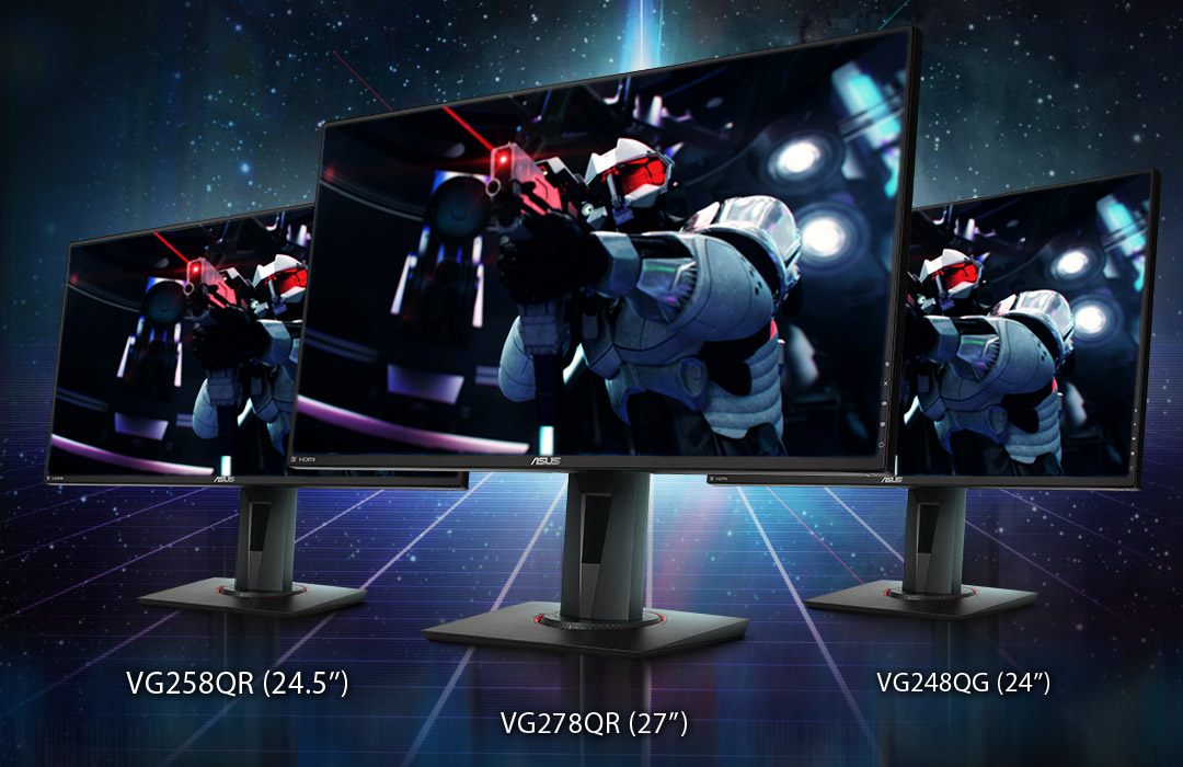 ASUS presenta tres nuevos monitores gaming compatibles con NVIDIA G-SYNC
