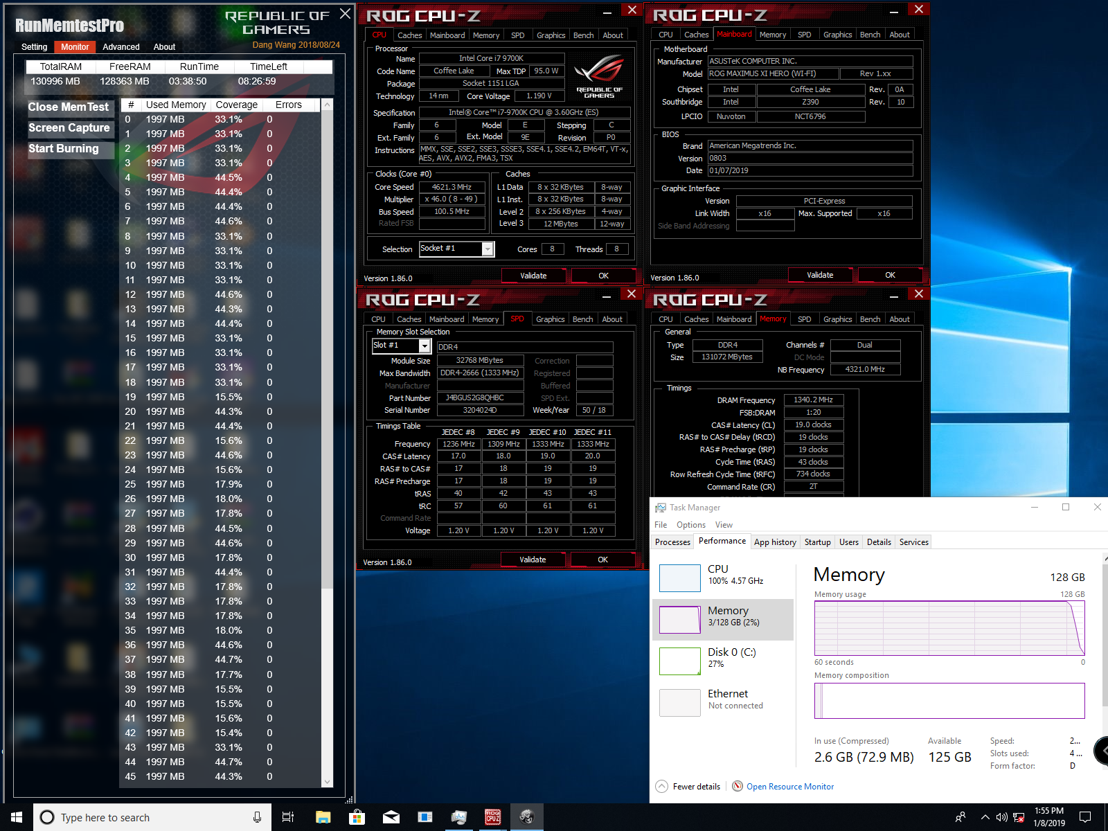 ASUS anuncia la compatibilidad con memoria expandida para sus Placas Madres Z390