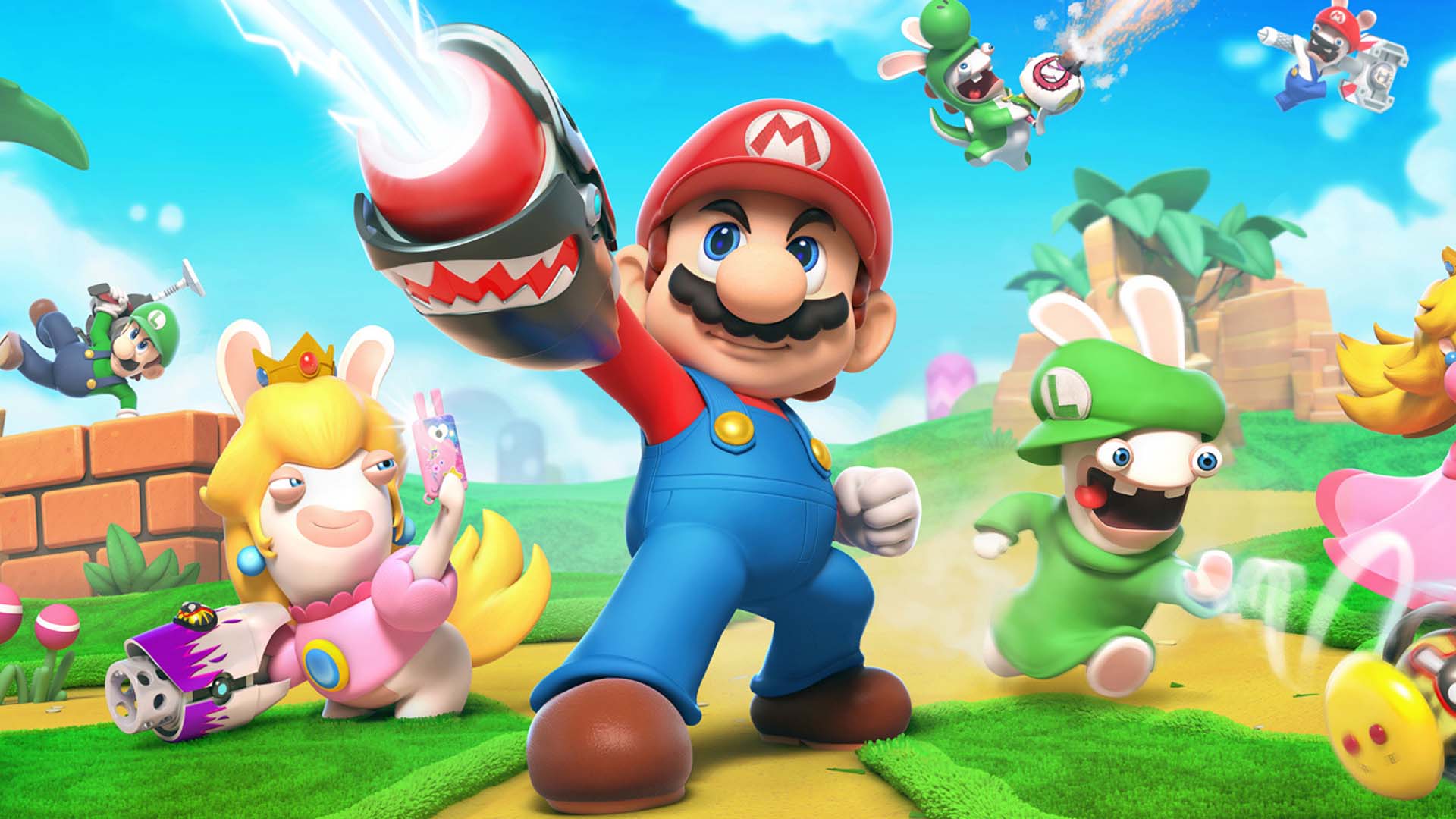 Mario + Rabbids Kingdom Battle Infografía