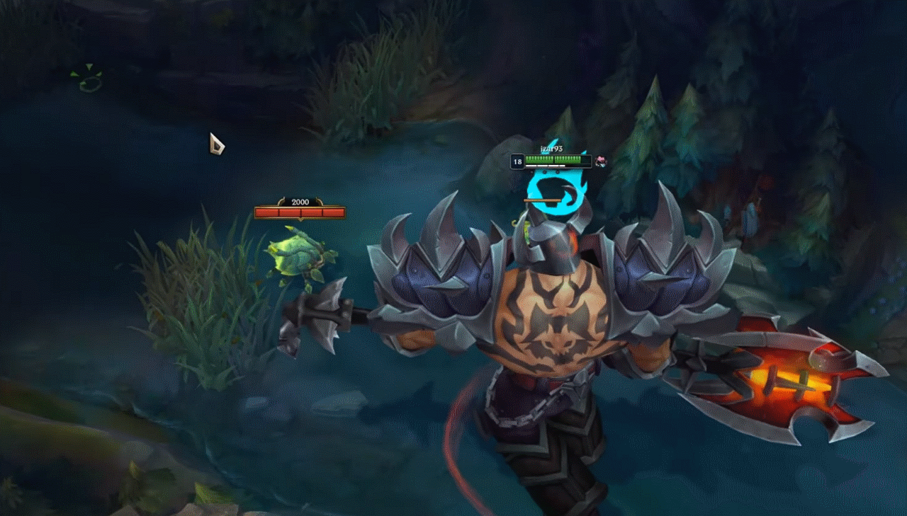 Bug transforma a Mordekaiser en un coloso enorme