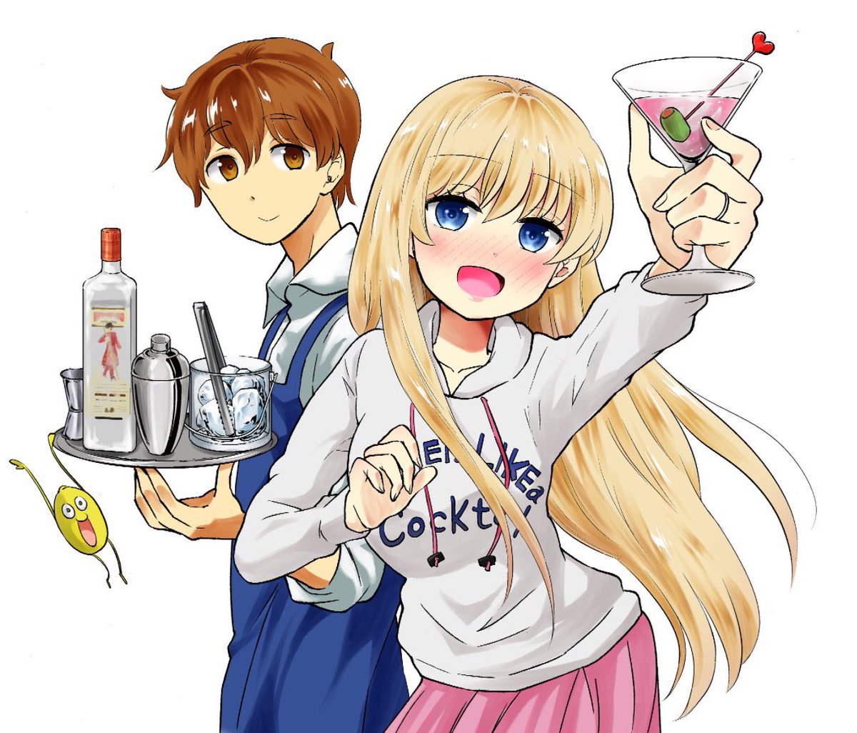 Primer teaser de Osake wa Fuufu ni Natte