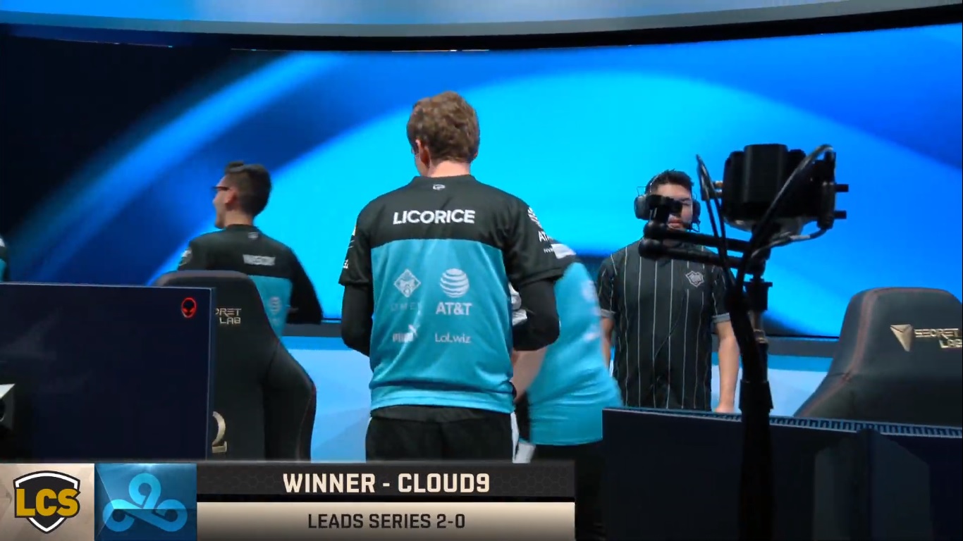 C9 logra ganar la segunda partida contra TSM y está cerca de las finales de la LCS