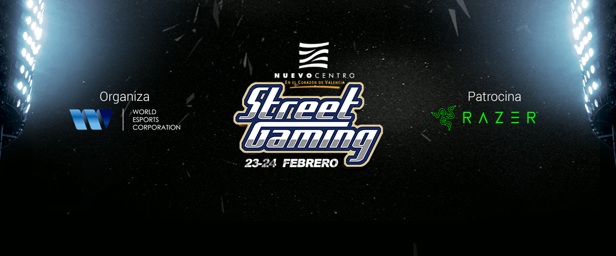 Conoce más de Street Gaming, evento de eSports que se celebrará en Valencia