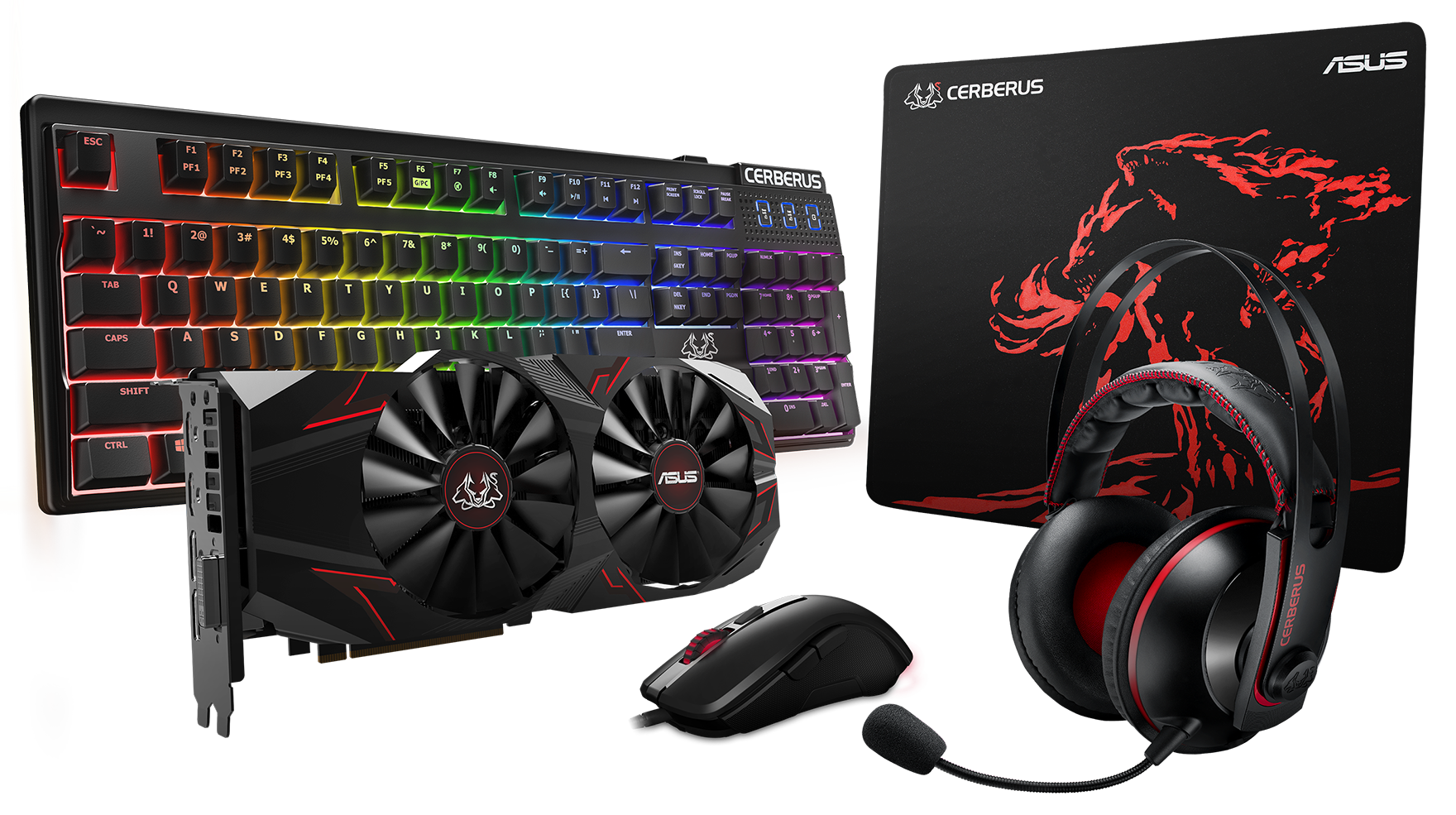 ASUS anuncia los nuevos productos de la serie Gaming Cerberus