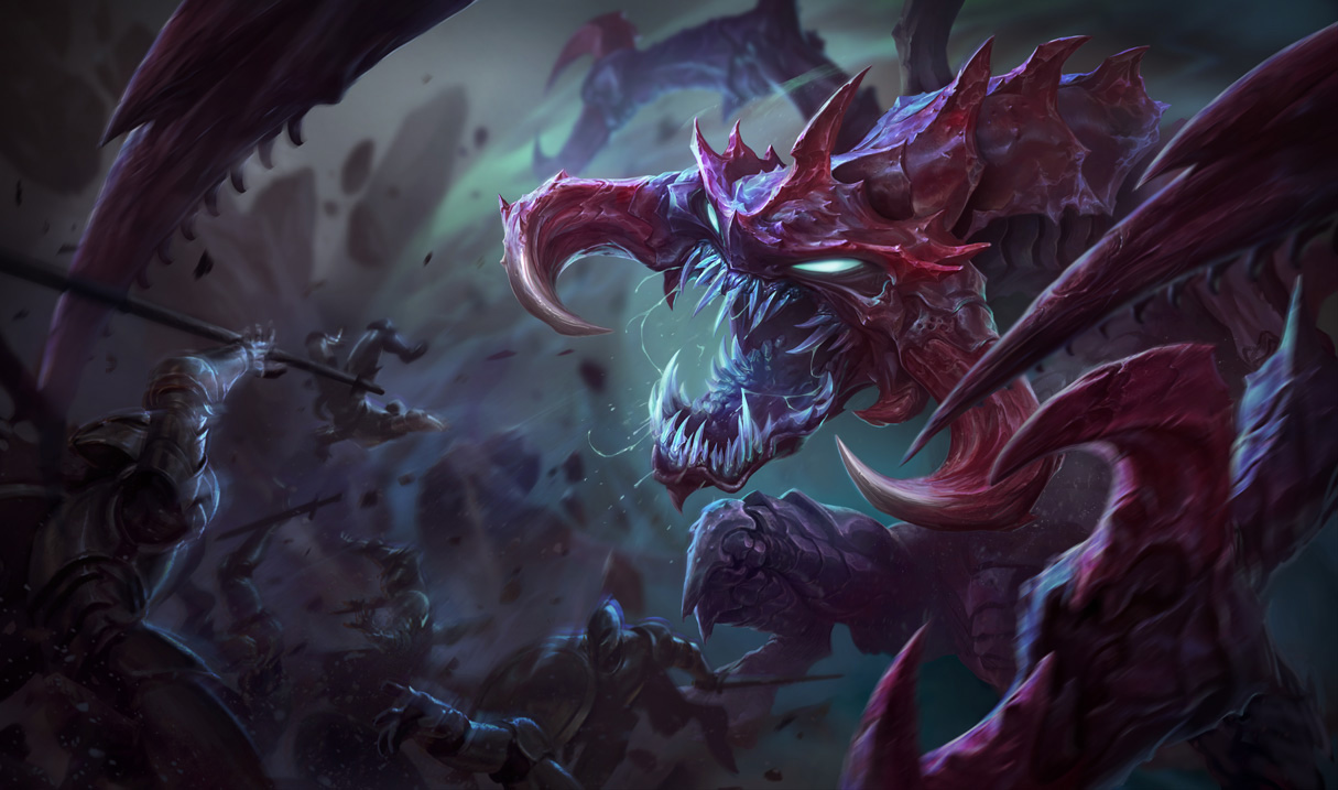 Cho’Gath recibirá una actualización enfocada a la animación de sus habilidades