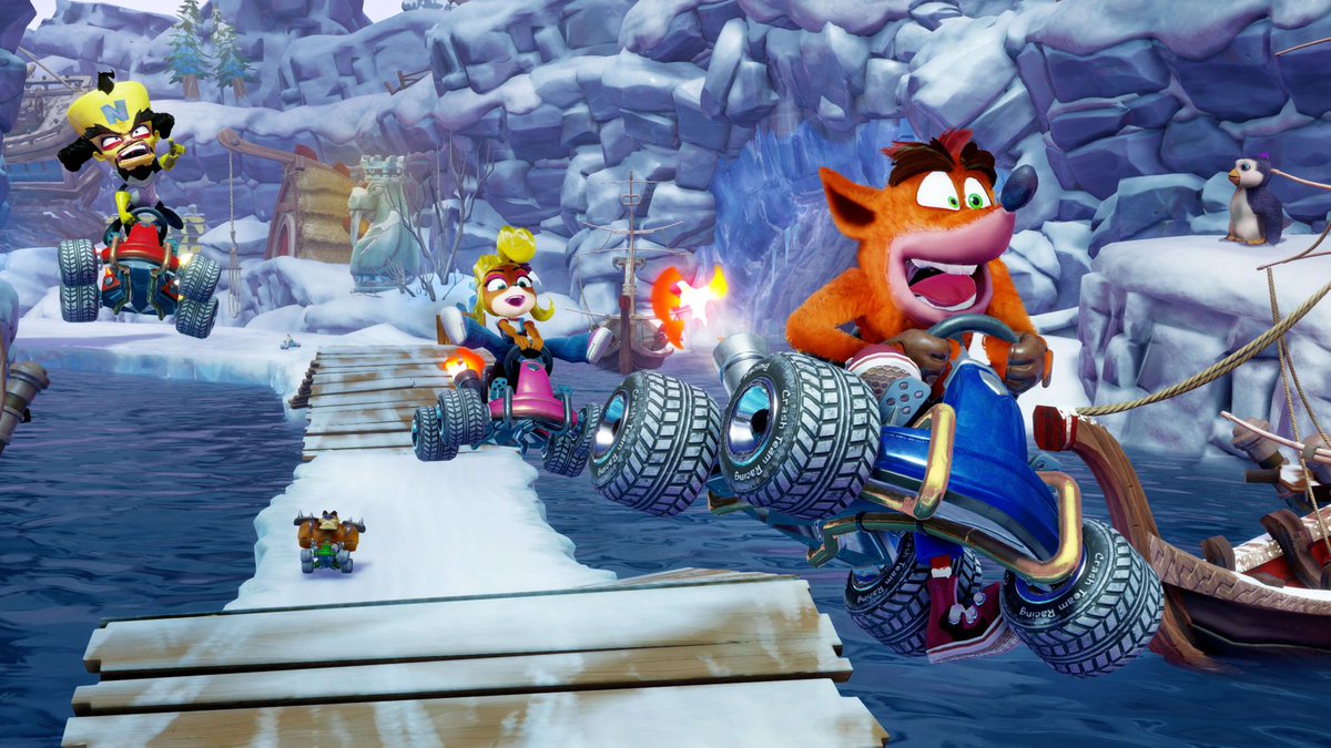Los primeros gameplays de Crash Team Racing Nitro-Fueled ya están aquí