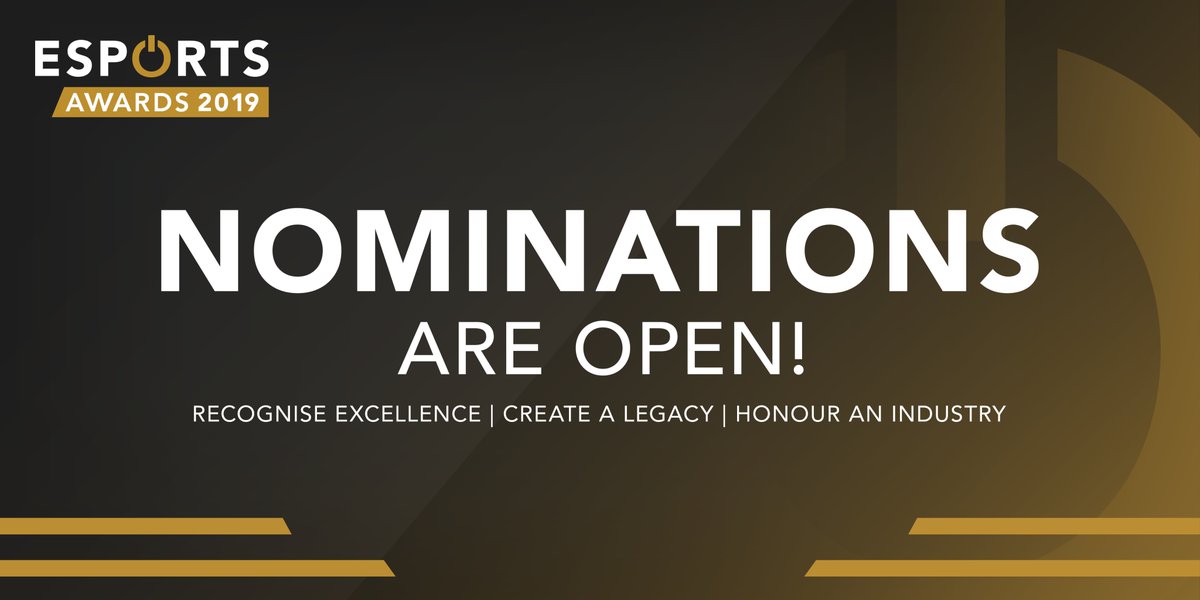Esports Awards 2019 abre proceso de nominación