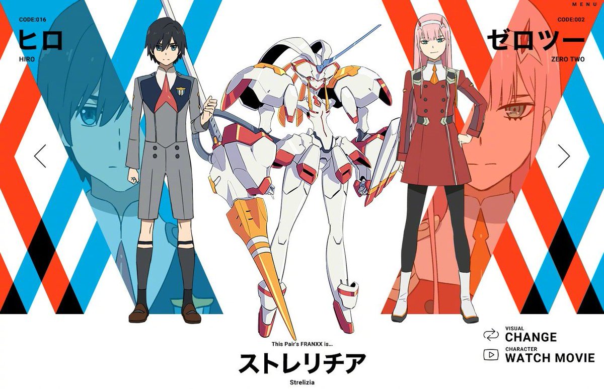 Adelanto Anime Invierno 2018 – DARLING in the FRANKXX