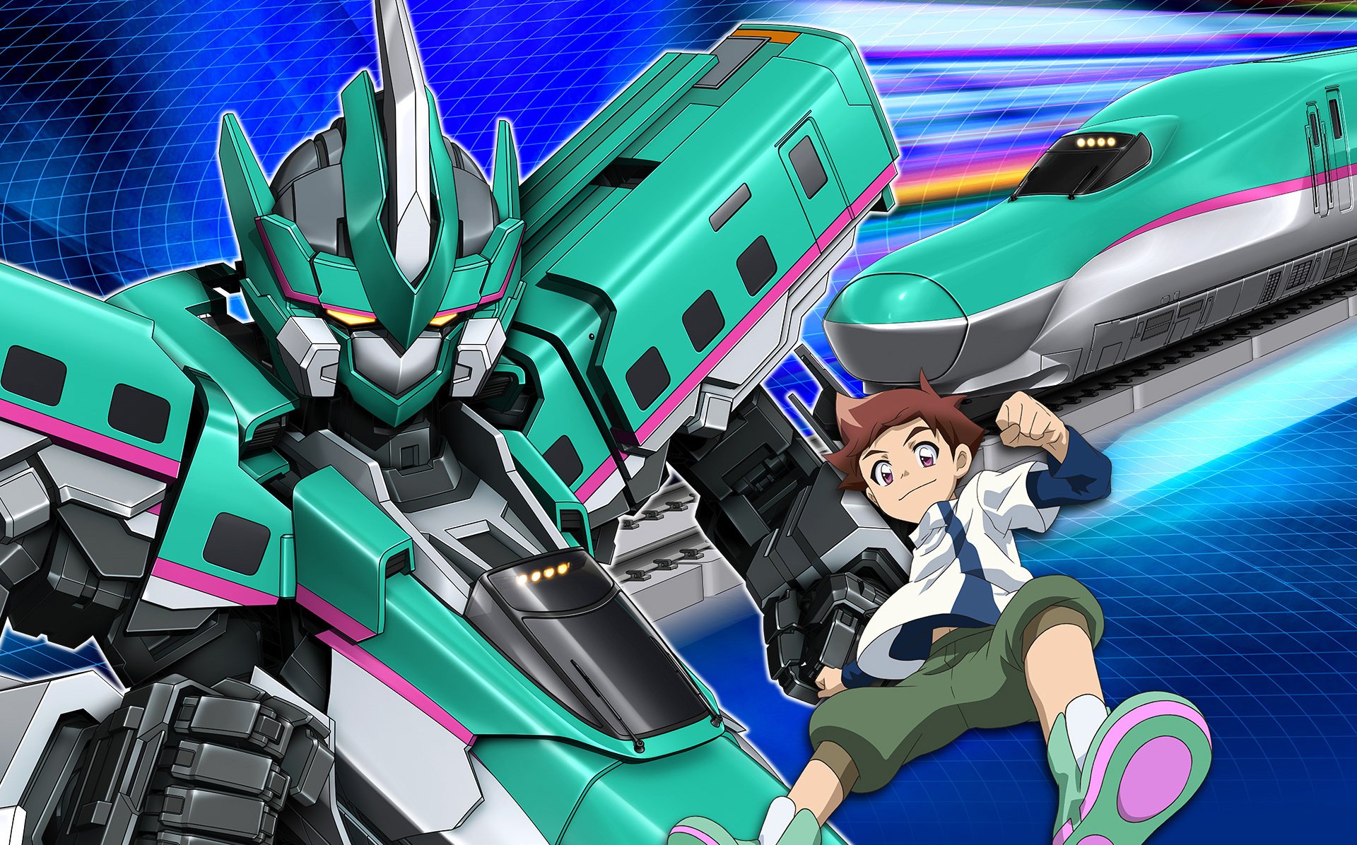 Se anuncia el reparto y equipo de producción para el anime Shinkansen Henkei Robo Shinkalion