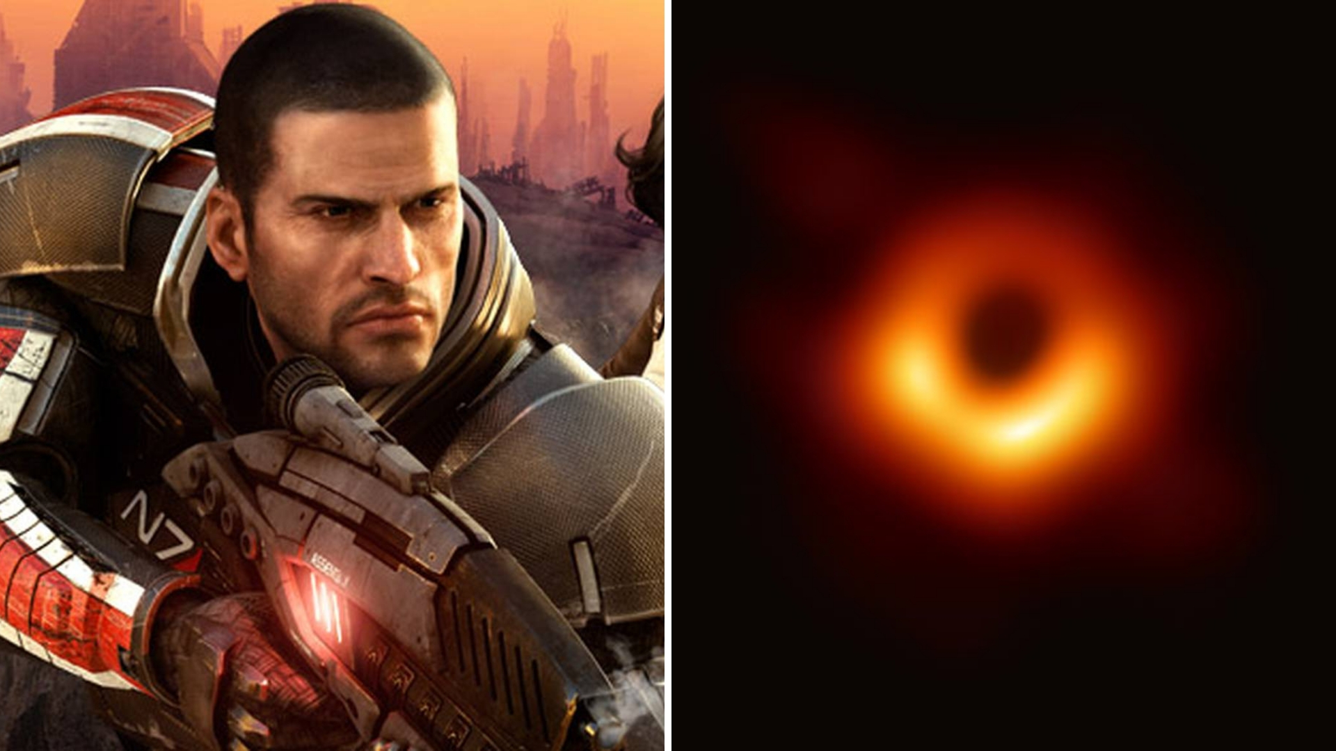 Mass Effect «predijo» la fotografía del agujero negro
