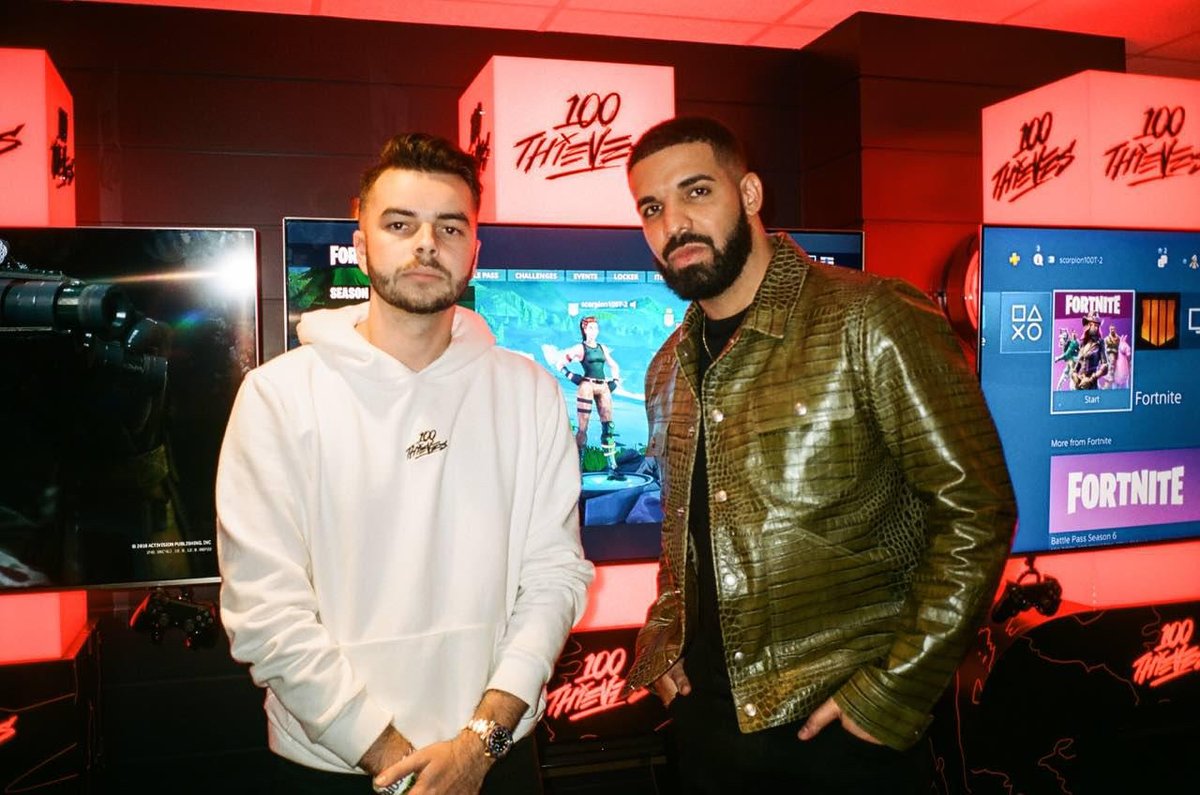 Drake se convierte en co-propietario de 100 Thieves