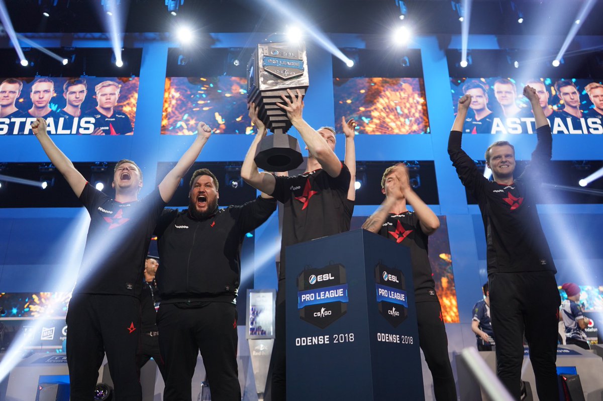 Astralis, el primer equipo en completar el Intel Gran Slam