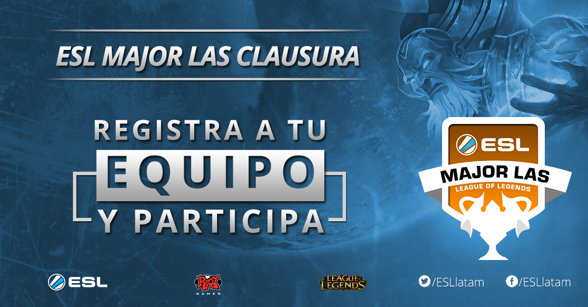 ¡Vuelve ESL Major LAS Clausura!