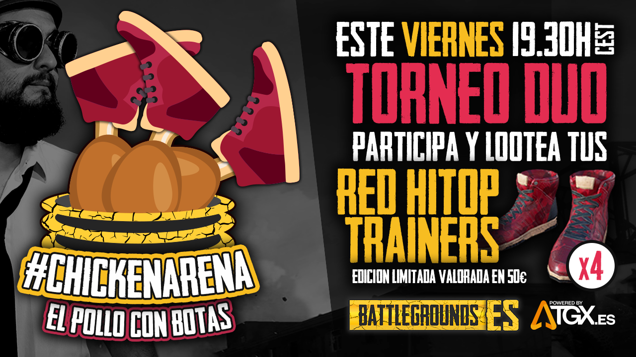 “El Pollo con Botas”, el nuevo Gaming Day de PUBG organizado por TGX