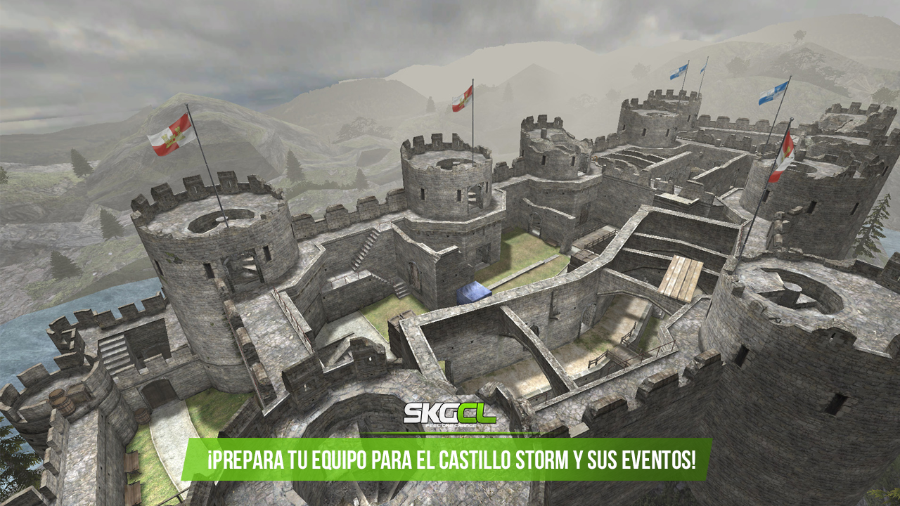 ¡Prepara tu equipo para el castillo Storm y sus eventos!
