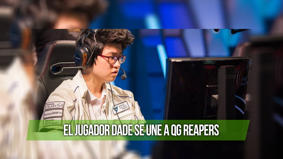 Dade se une a QG Reapers como suplente