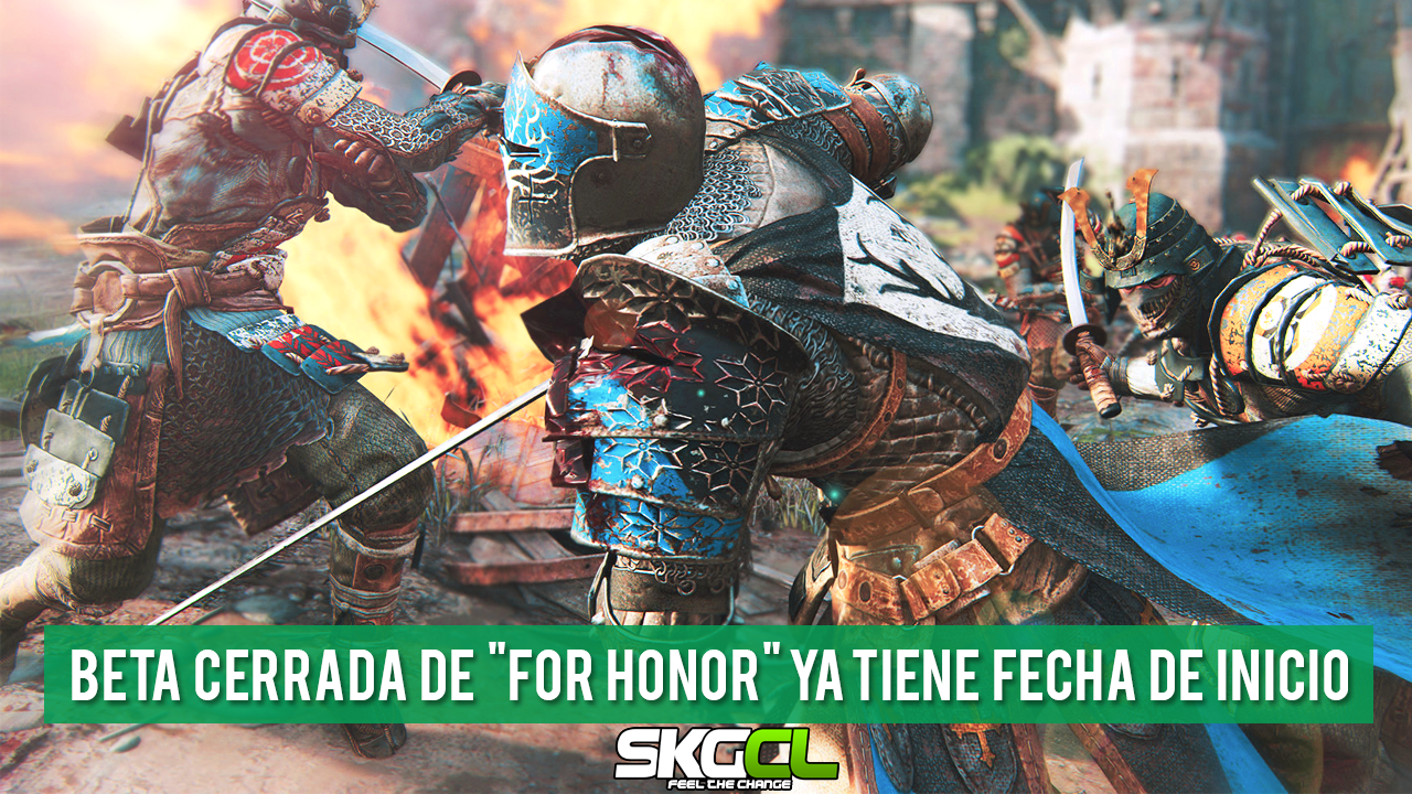 Beta cerrada de «For Honor» ya tiene fecha de inicio
