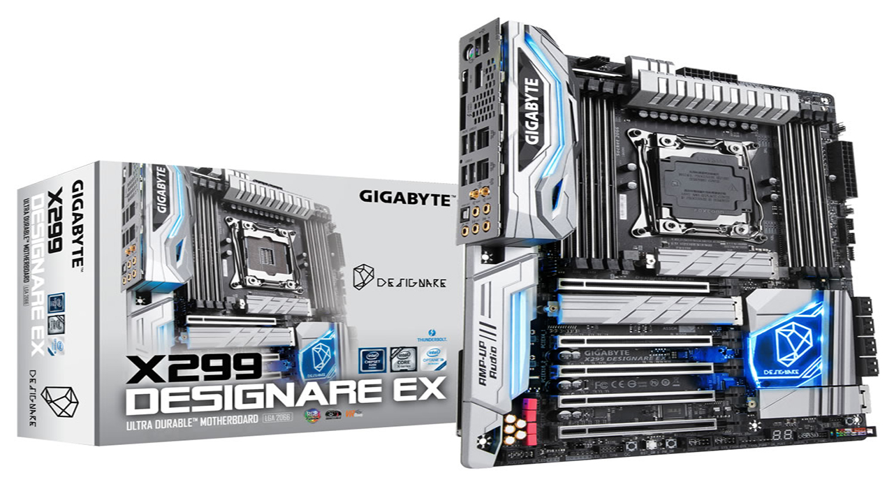 GIGABYTE lanza la X299 DESIGNARE EX