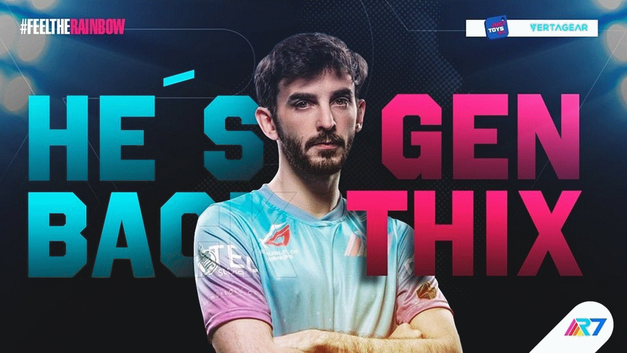 El campeón retorna: Genthix regresa al competitivo y a Rainbow7