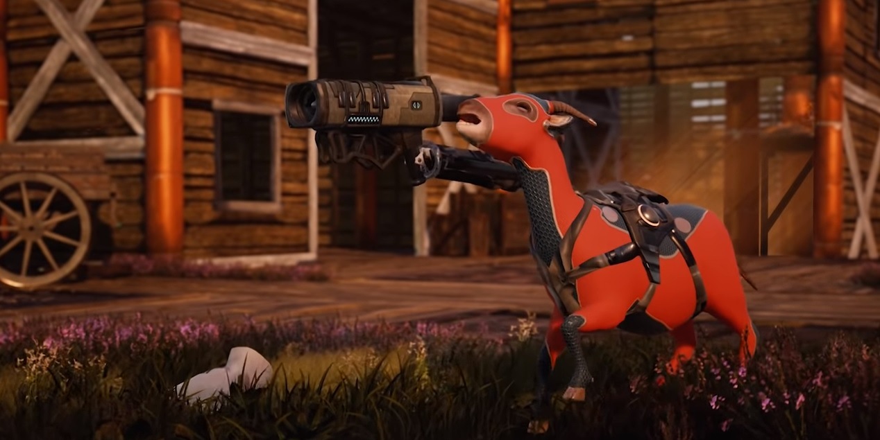 Goat of Duty, un shooter en donde las cabras toman el contol