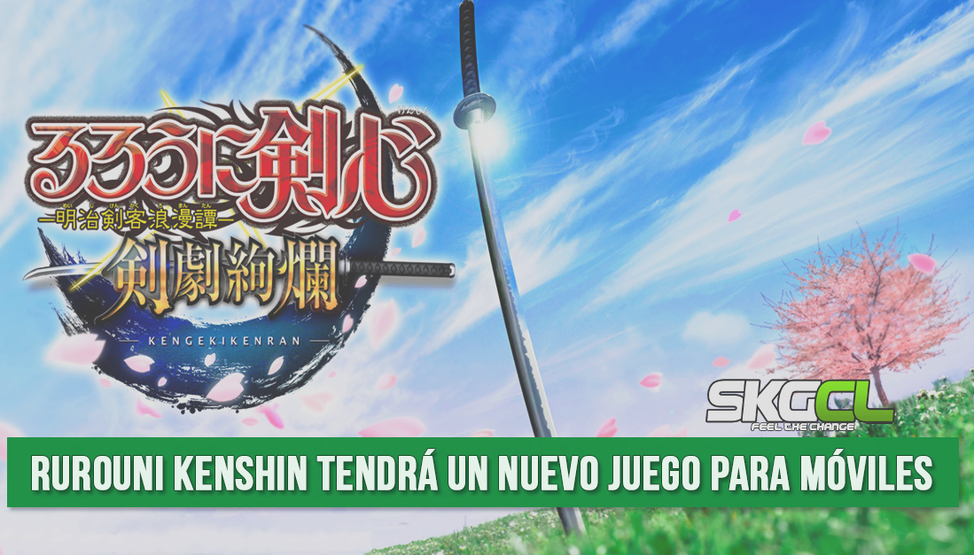 Rurouni Kenshin tendrá un nuevo juego para móviles