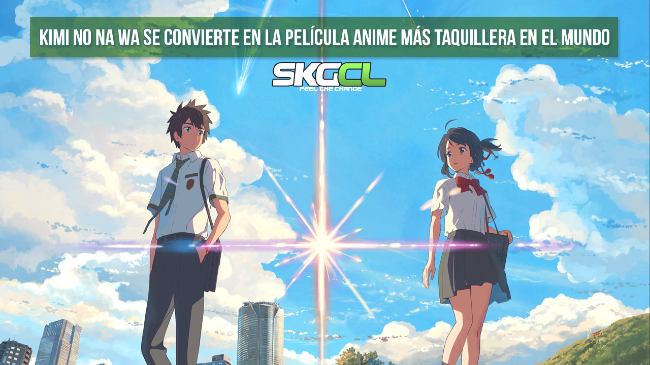 Kimi no Na wa se convierte en la película anime más taquillera en el mundo