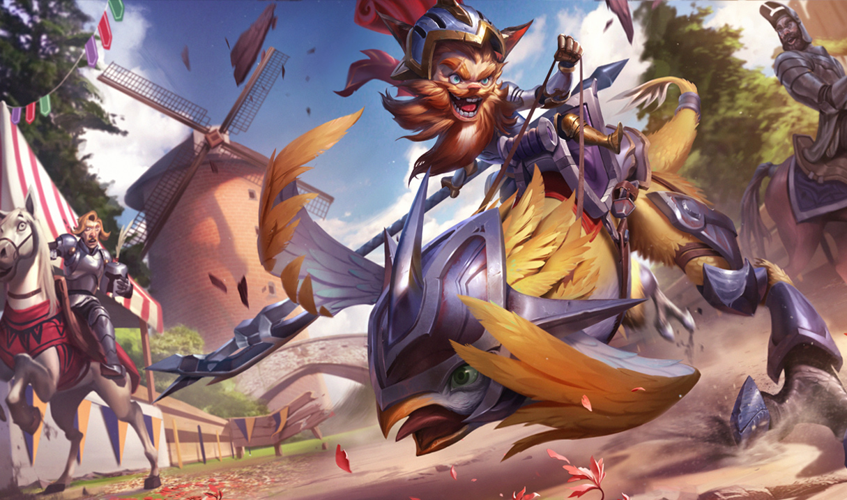 Aparece la skin de Sir Kled, su tema de inicio y mucho más en el PBE