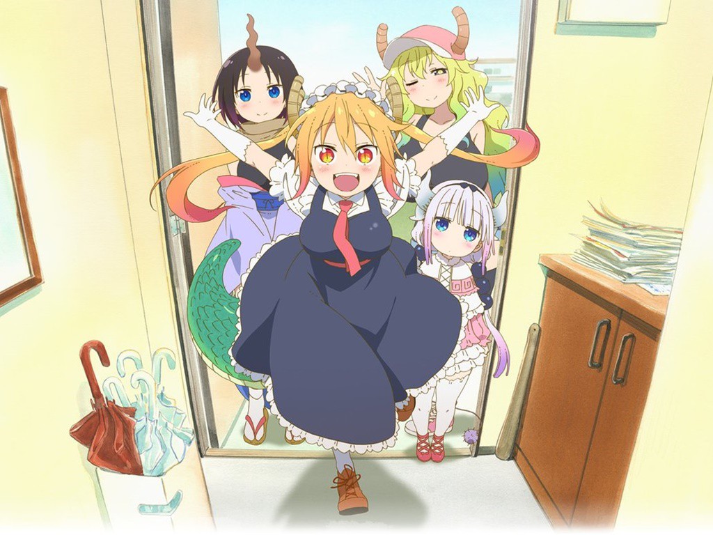 Kobayashi-san Chi no Meidoragon llega a 1.2 millones de copias impresas