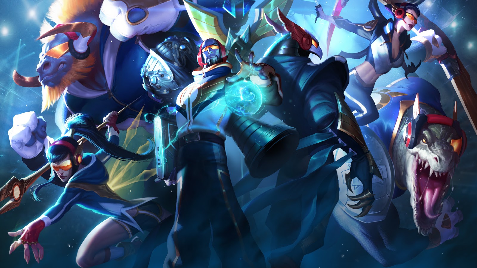 Las skins de SK Telecom T1 reaparecen en el PBE con nuevos campeones